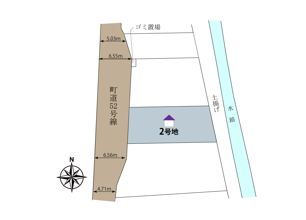 北島町中村字稗畑