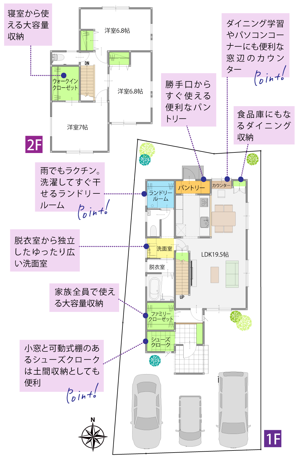 北島町中村城屋敷1号地セットプラン