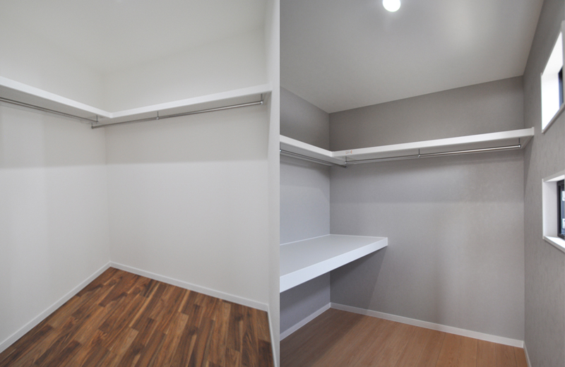 1階にも2階にもある大容量収納